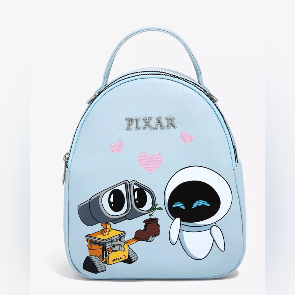 Disney Pixar WALL-E Chibi WALL-E & EVE Mini Backpack Lunch Box Exclusive